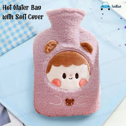 Hot Water Bottle Bag for Pain Relief Therapy